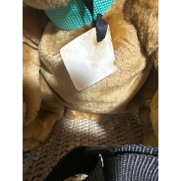Vtg Scooby Doo Plush Backpack w/ Adjustable Straps & Zippered Mini Storage Bag - Picture 7 of 7